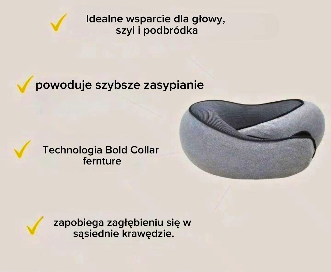 PillowBuddy™ - Poduszka na szyję do podróży